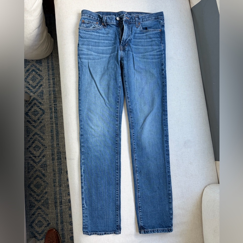 Outerknown Jeans 32x32 Ambassador Slim Fit Stretch S.E.A Medium Wash Blue